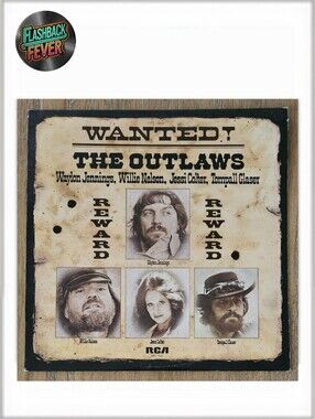 WANTED•The Outlaws•1976 US (#APL1-1321) Indianapolis, Repress
